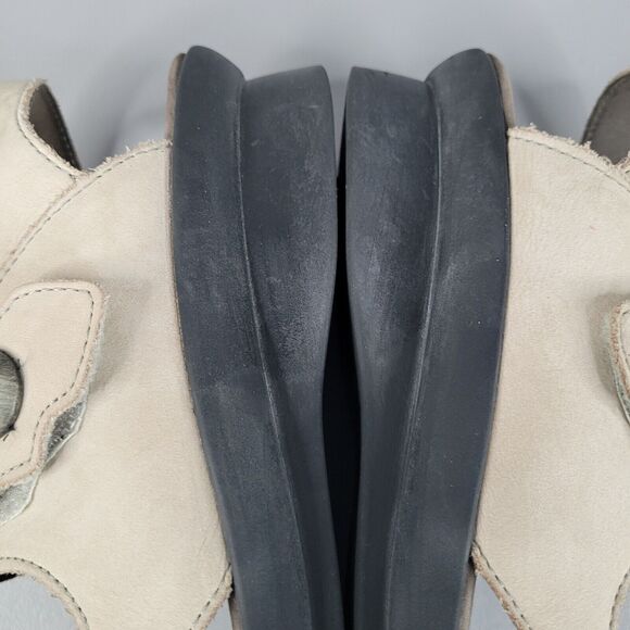 Mephisto Women's Prudy Beige Bucksoft Comfort Sandal Slingback Open Toe Size 10 - Picture 12 of 15